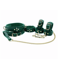 MONA 7-Piece Italian Leather Bondage Set