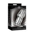 Master Series Dicked Clear Hollow Anal Plug XLarge