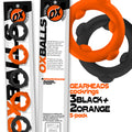 Oxballs Gearheads 5-Pack Spinner Rings Orange/Black