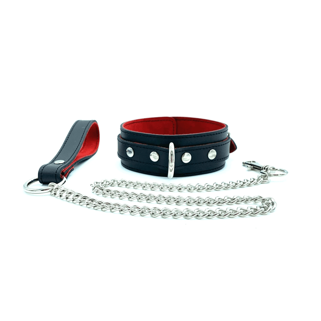SCARLET 7 Piece Italian Leather Bondage Kit