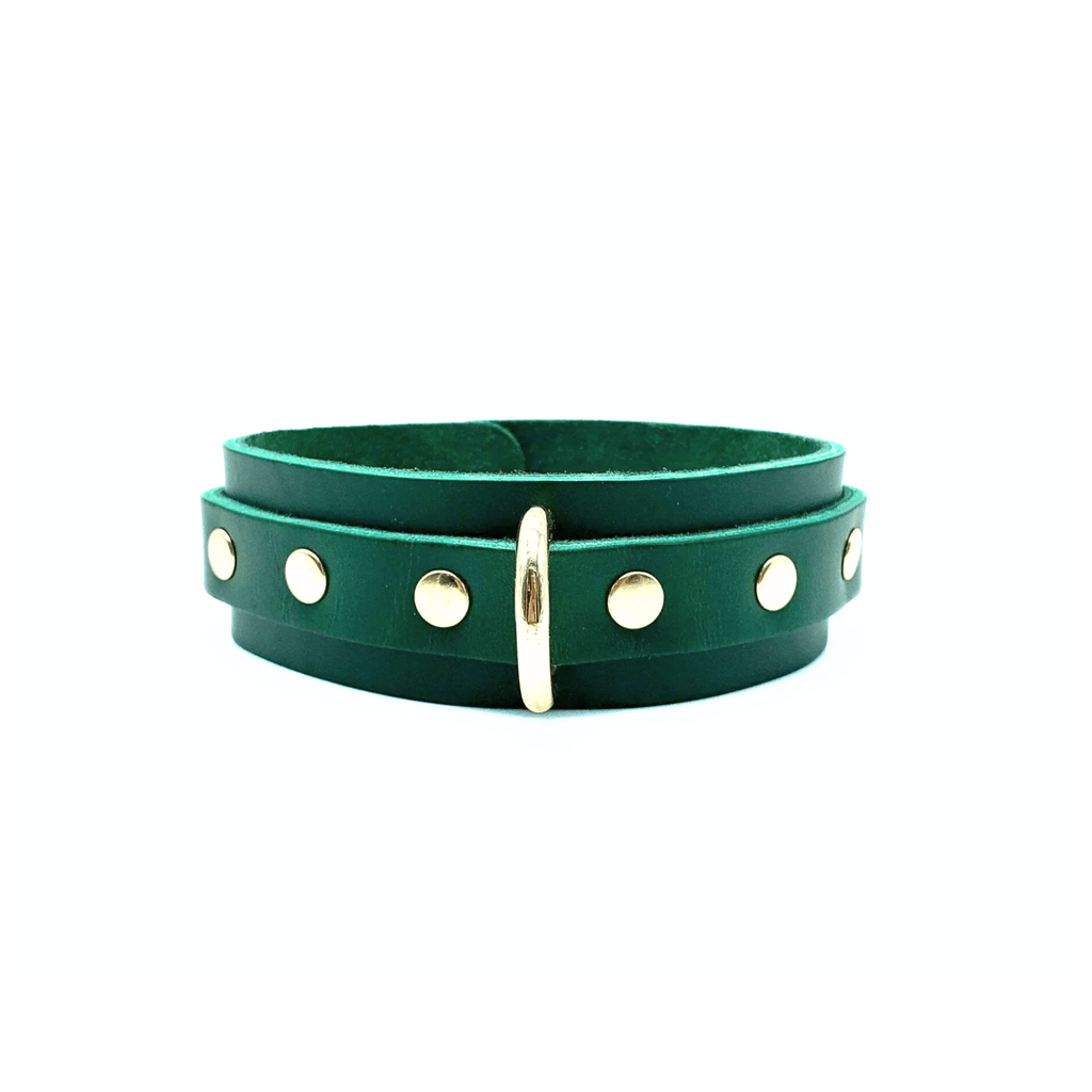 MONA Italian Leather Collar & Leash