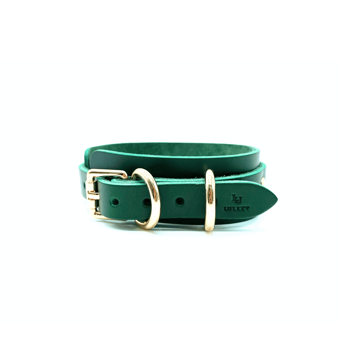 MONA Italian Leather Collar & Leash