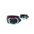 SCARLET Italian Leather Handcuffs