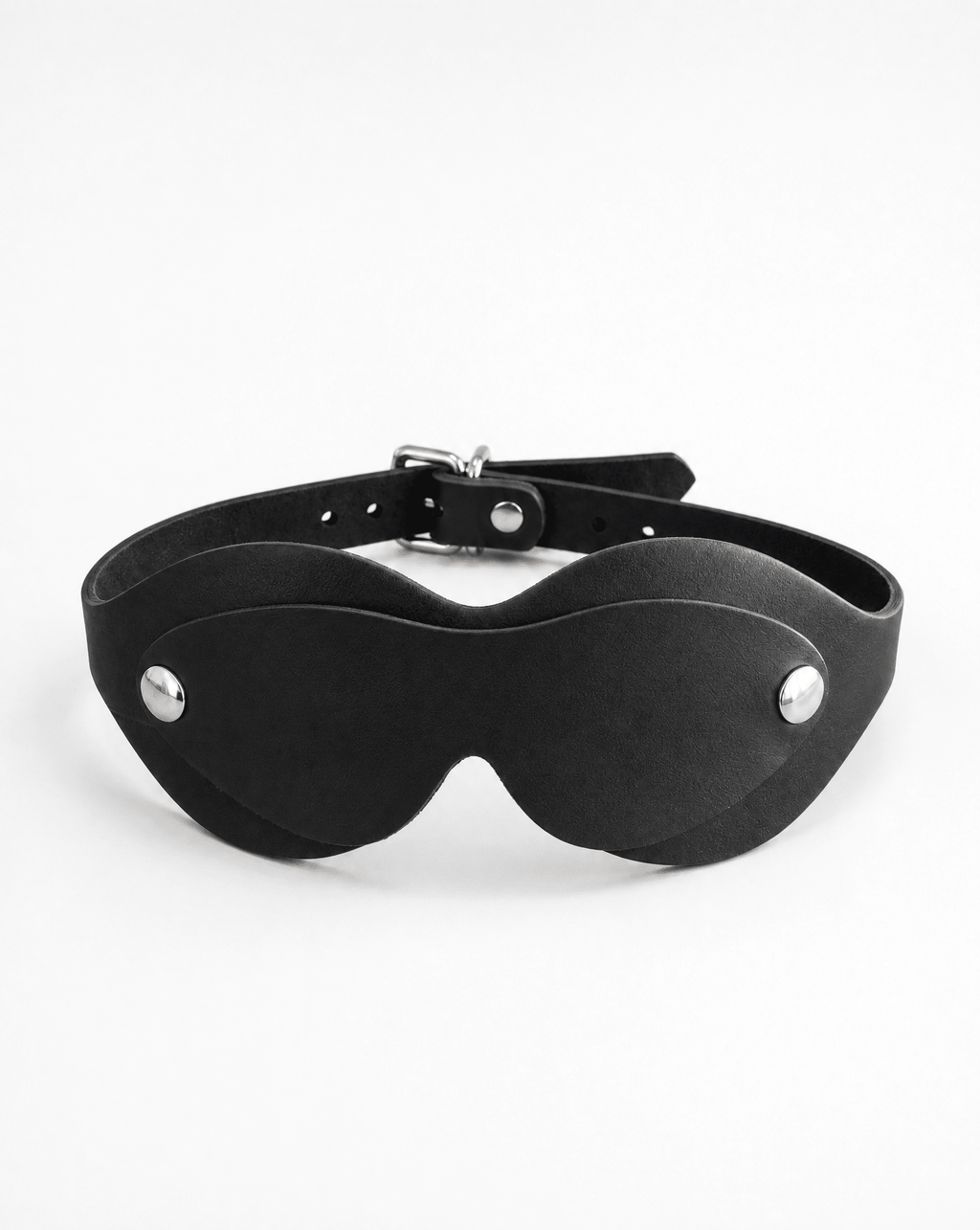 Italian Leather PEEKABOO Blindfold