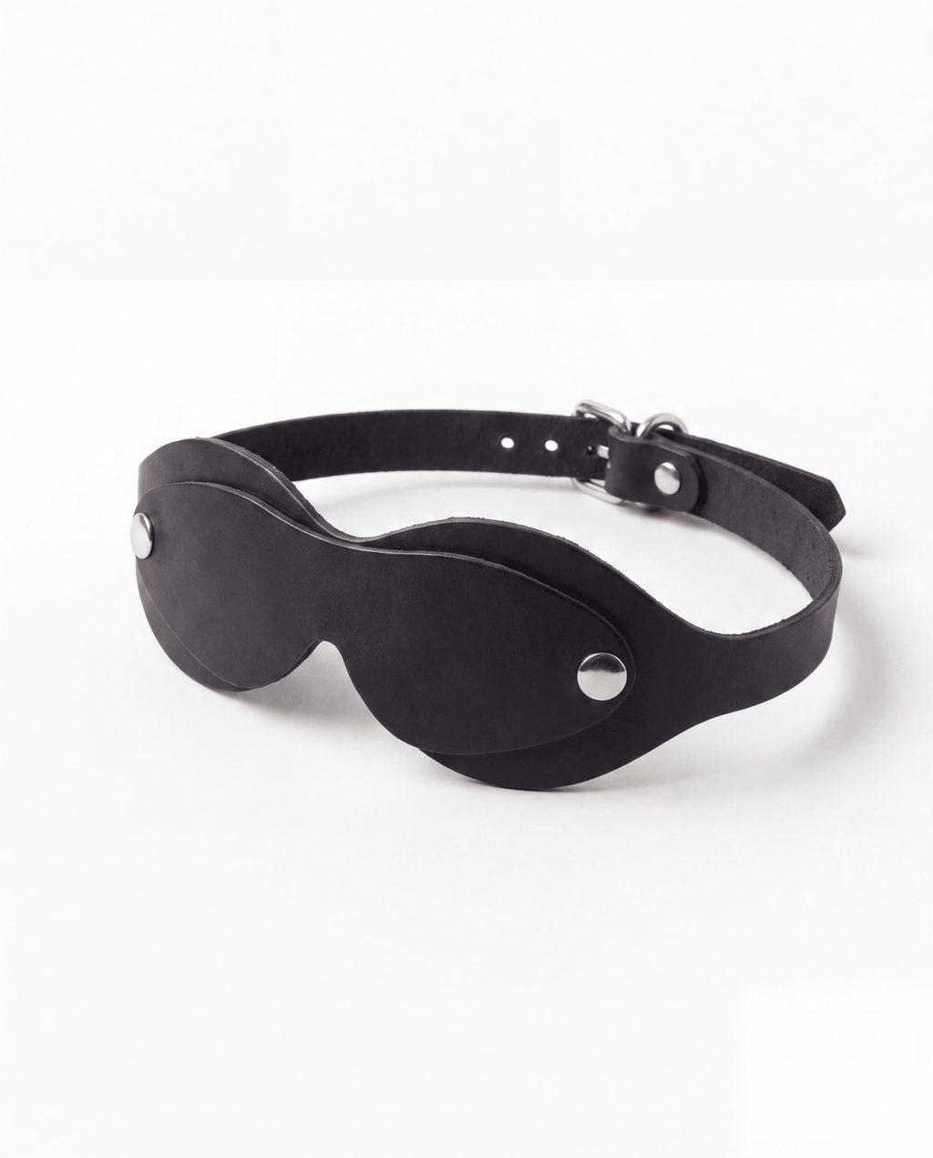Italian Leather PEEKABOO Blindfold