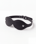 Italian Leather PEEKABOO Blindfold