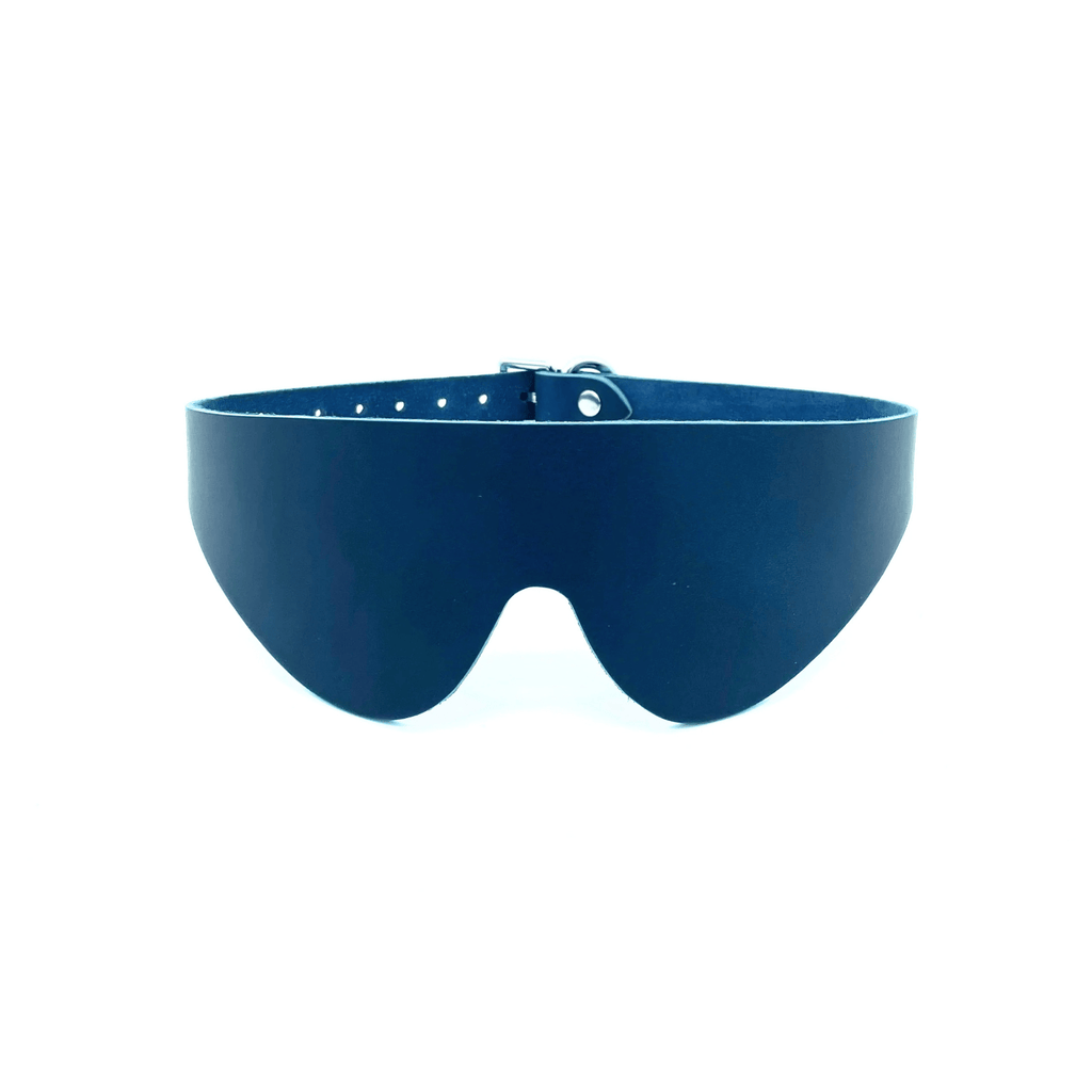 MONA Italian Leather Blindfold