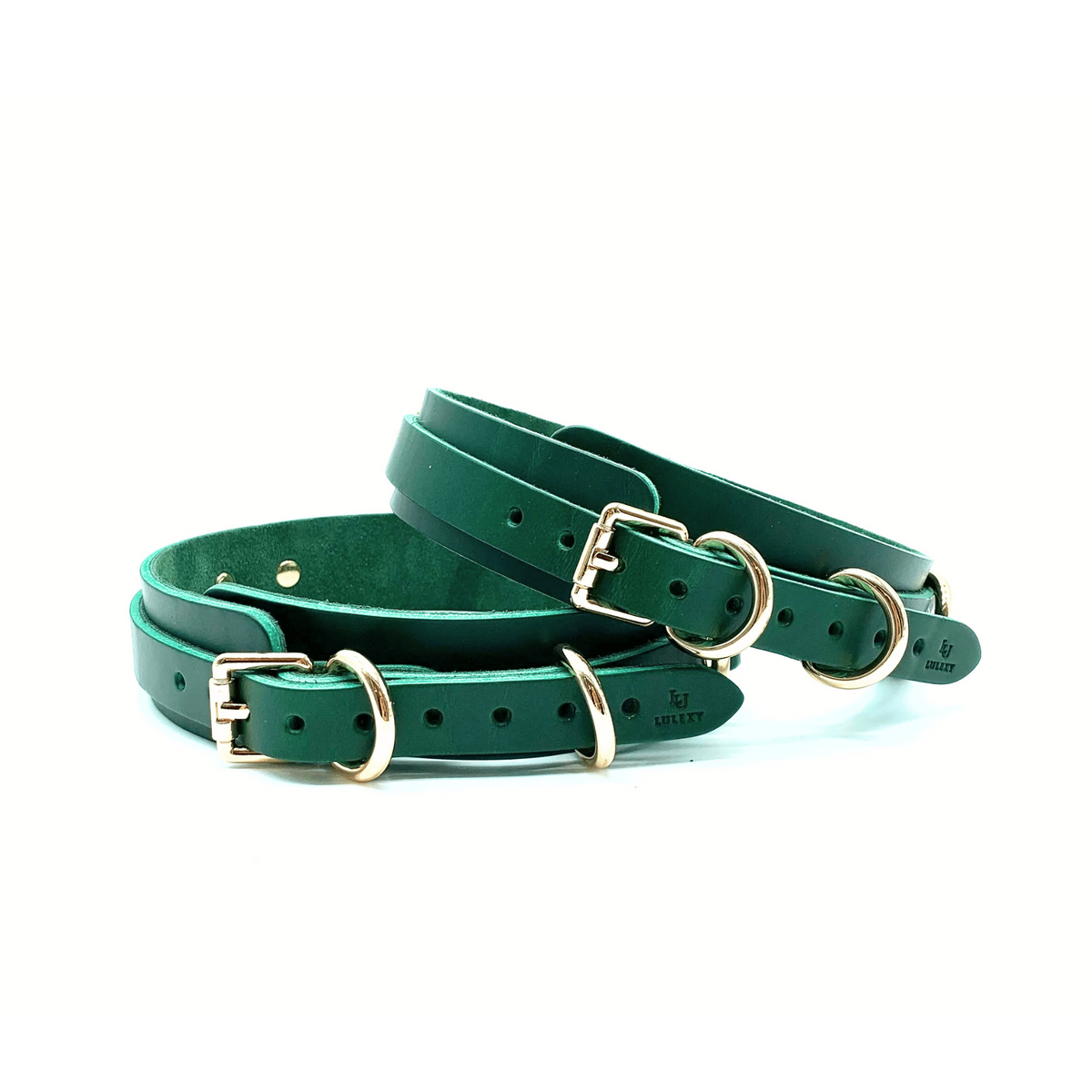 Mona Italian Leather Thigh Cuffs
