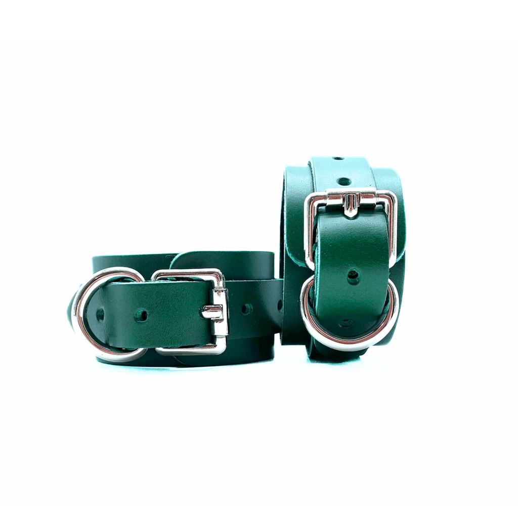 MONA Italian Leather Ankle Cuffs