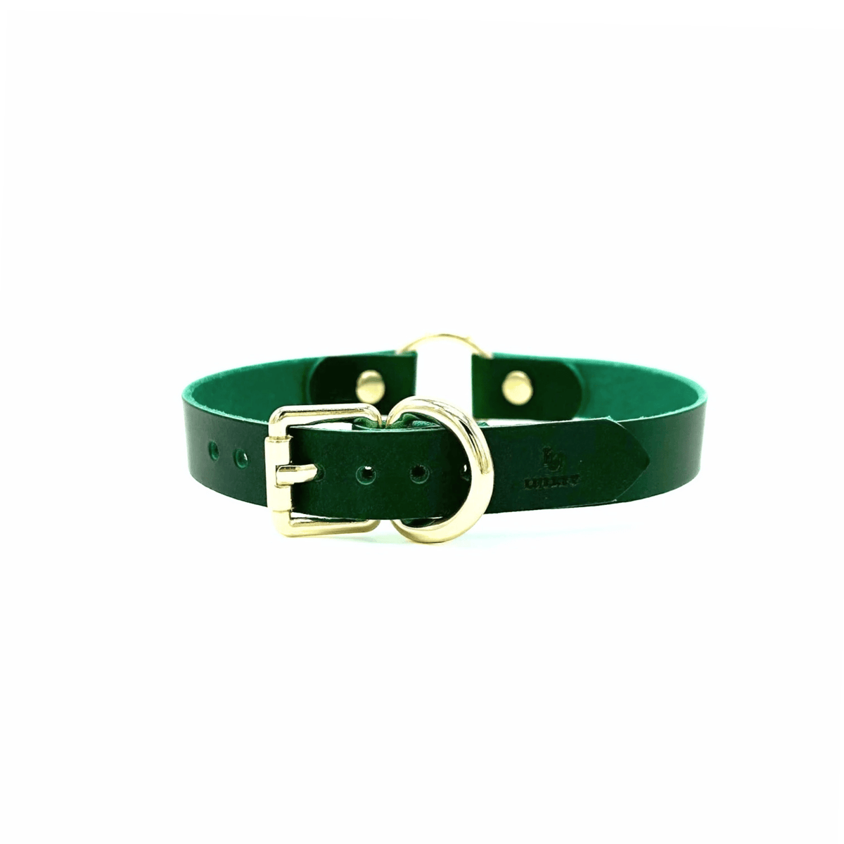 ORIA Italian Leather O Ring Choker