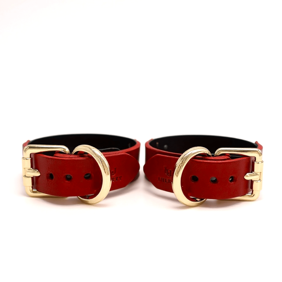 RIO Italian Leather Handcuffs