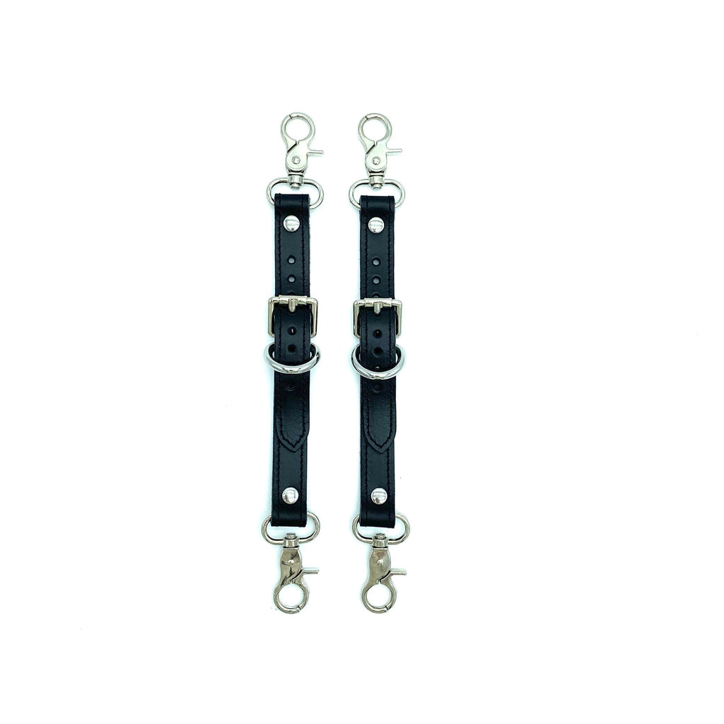 SCARLET Italian Leather Garters
