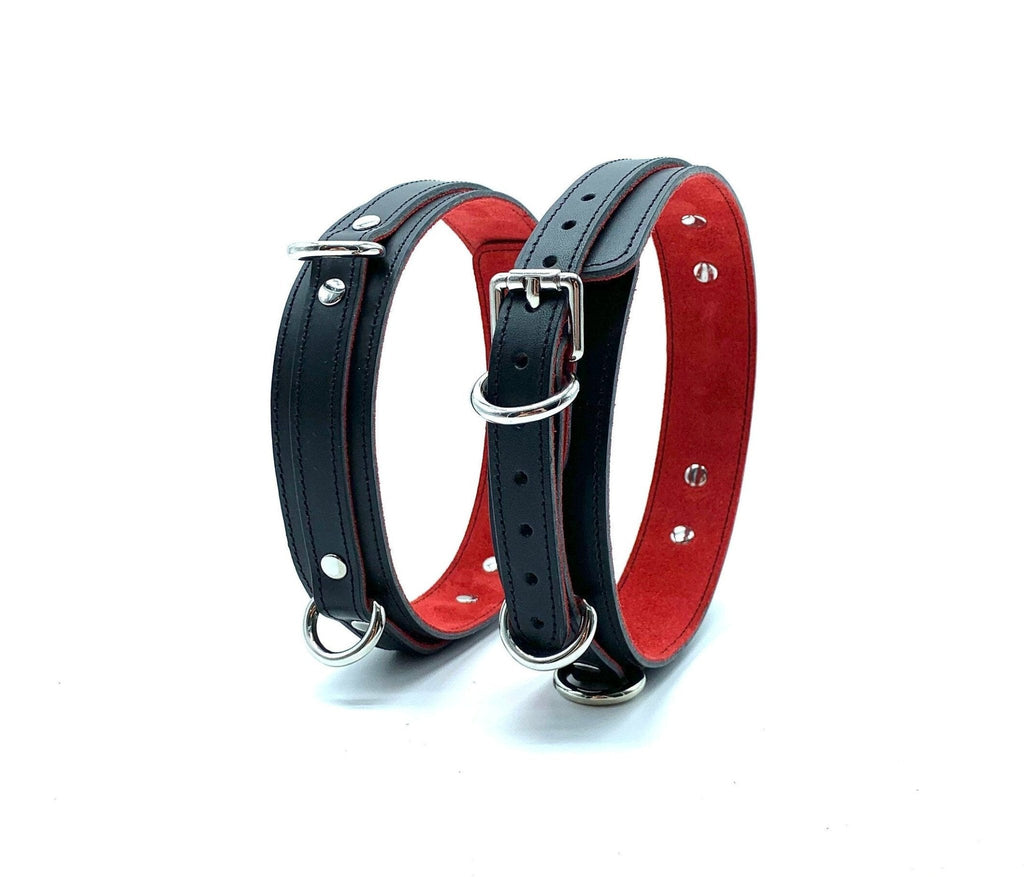 SCARLET Italian Leather Thigh Cuffs