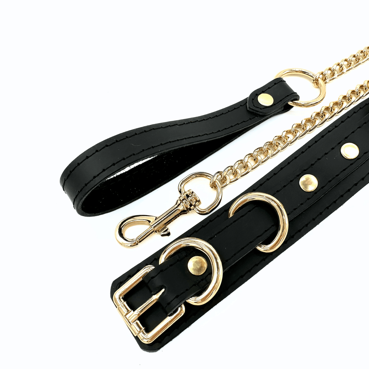 TANGO Italian Leather Collar and Leash