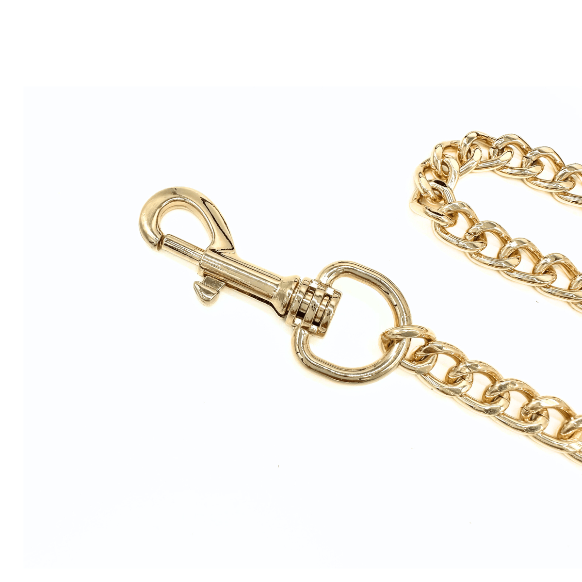 TANGO Italian Leather Leash with Chain