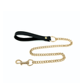 TANGO Italian Leather Leash with Chain