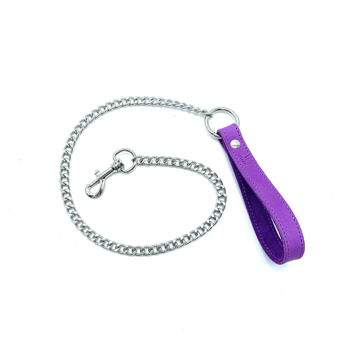 TANGO Italian Leather Leash with Chain