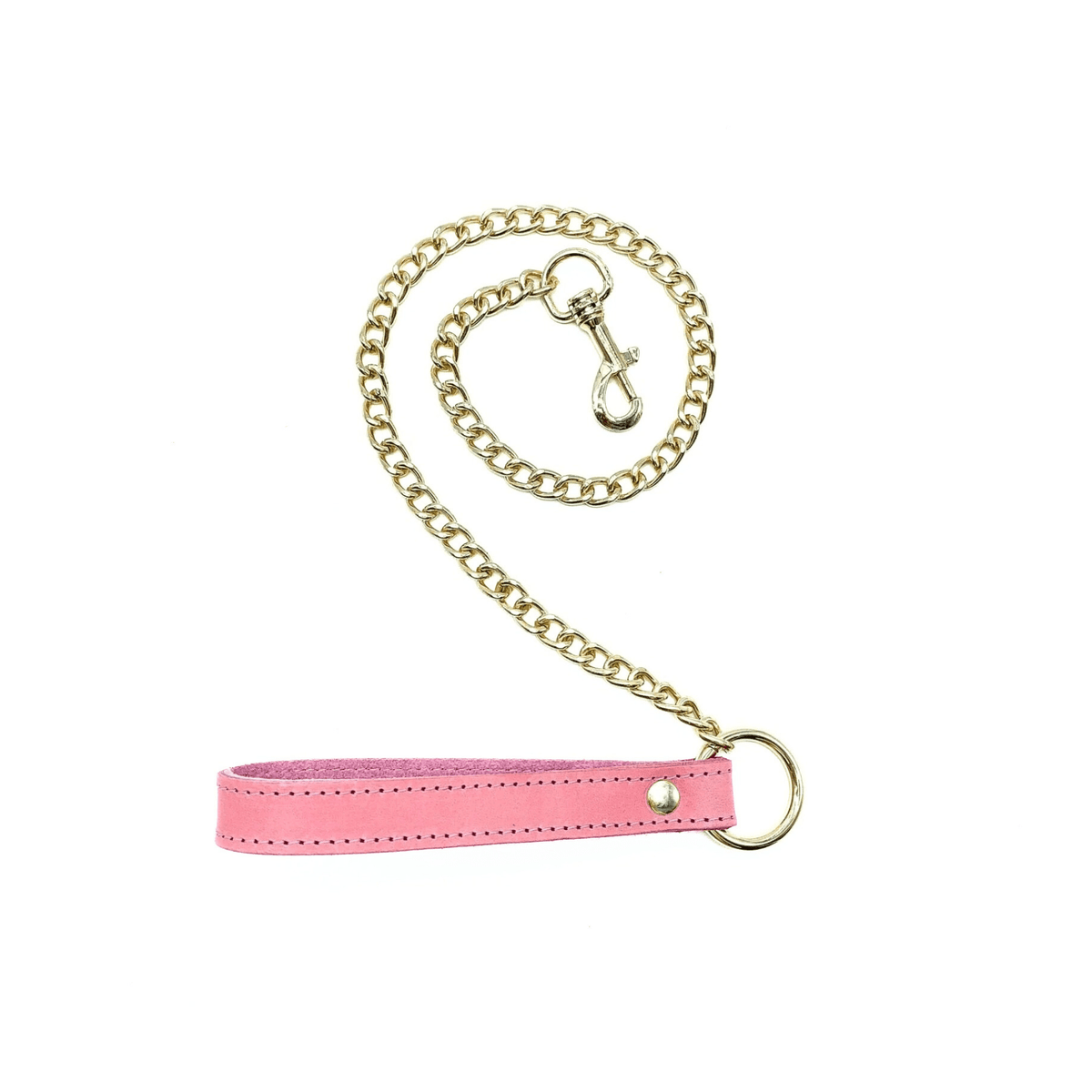 TANGO Italian Leather Leash with Chain