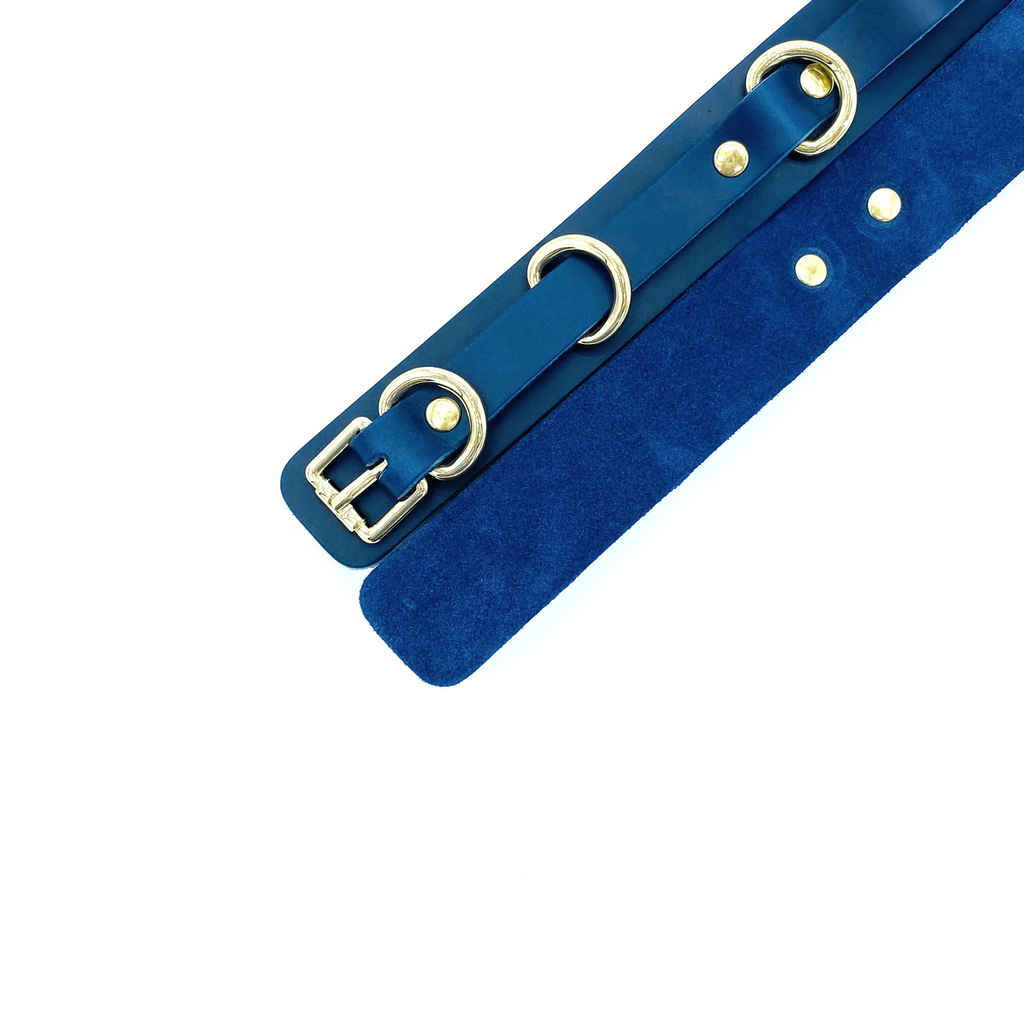Mona Italian Leather Thigh Cuffs
